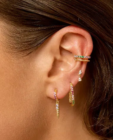 Rainbow Shiny Jazzy Earrings