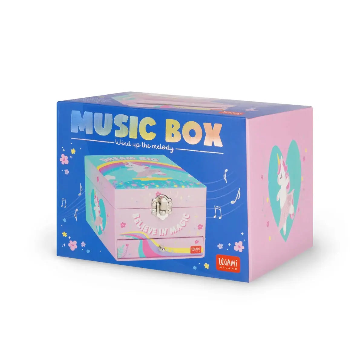 Musical Pink Unicorn Jewellery Box 
