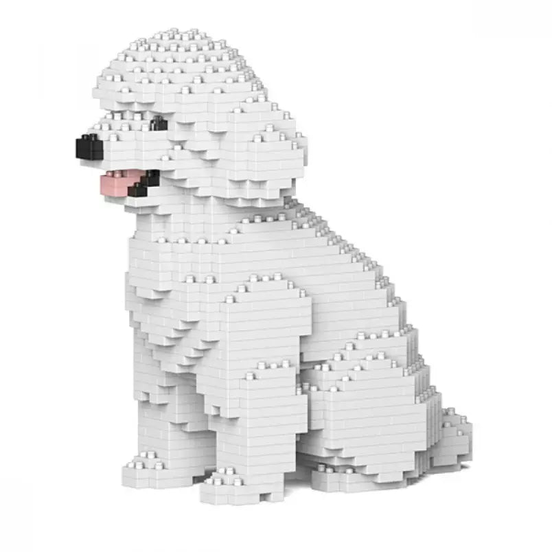 Jeu de Construction Caniche Blanc