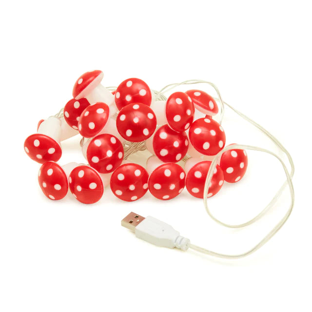 Guirlande LED champignons