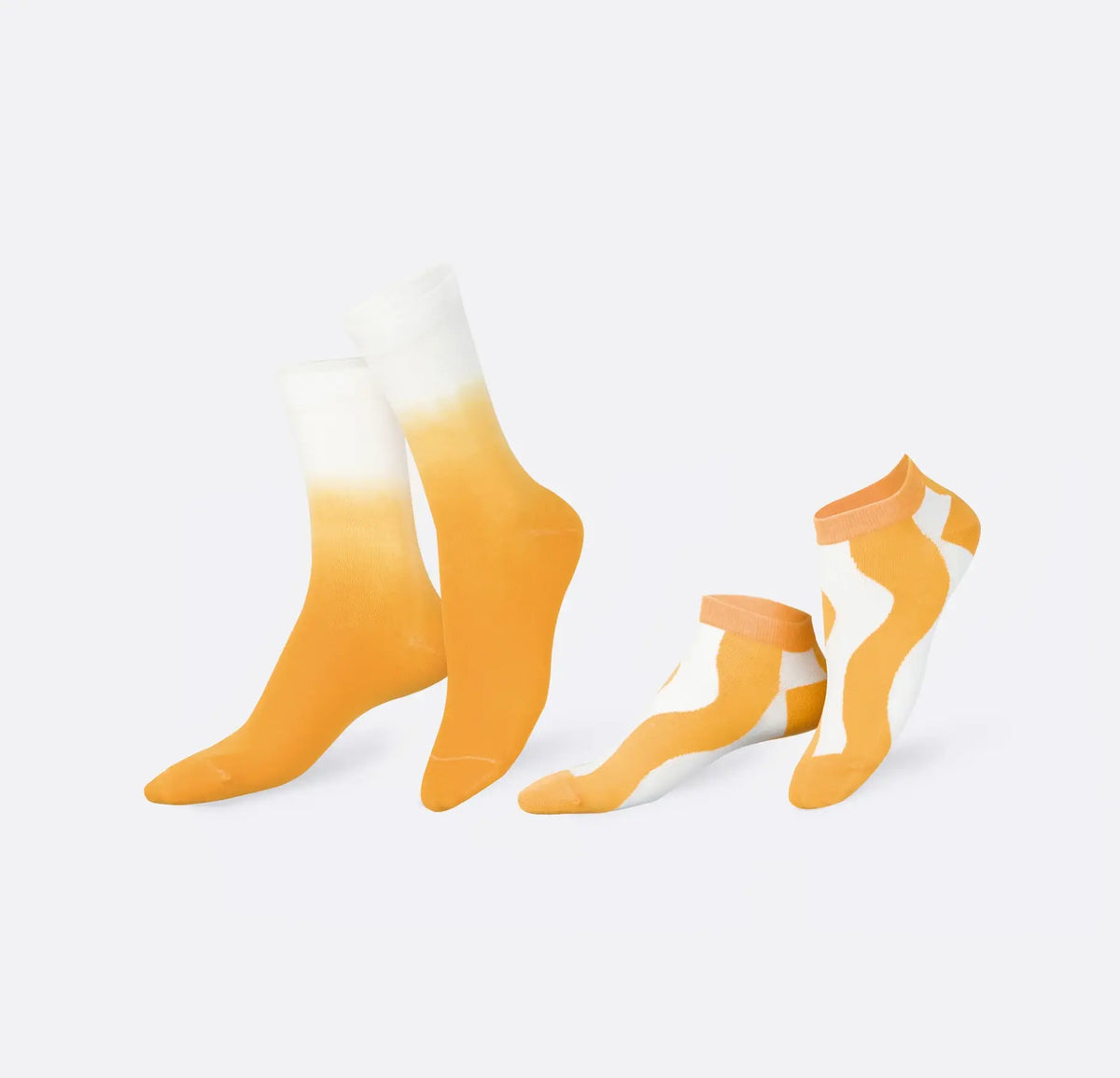 Chaussettes - Ice Tea Mangue x2