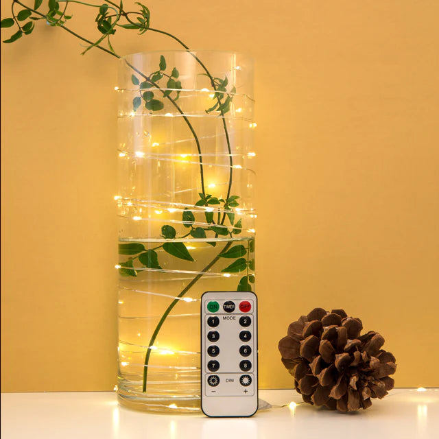 Guirlande lumineuse extra longue avec télécommande