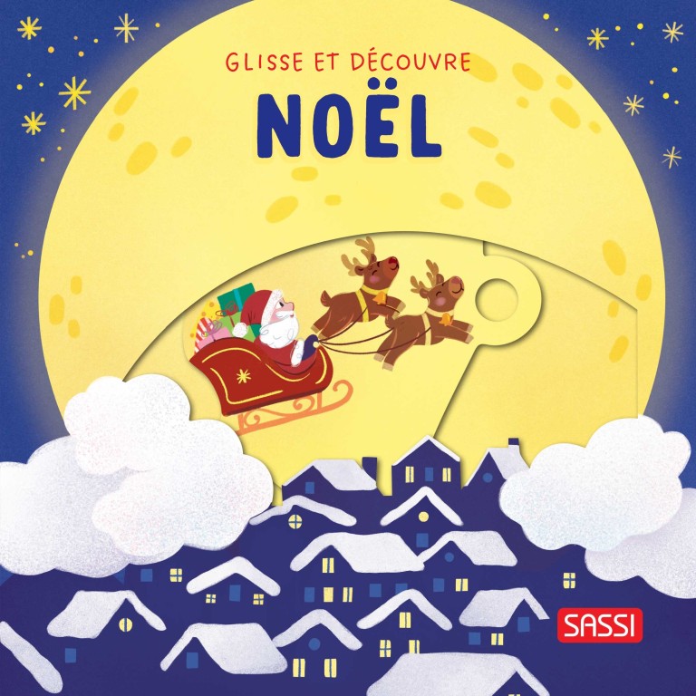 Bewegend boek met schuifjes - Kerstmis
