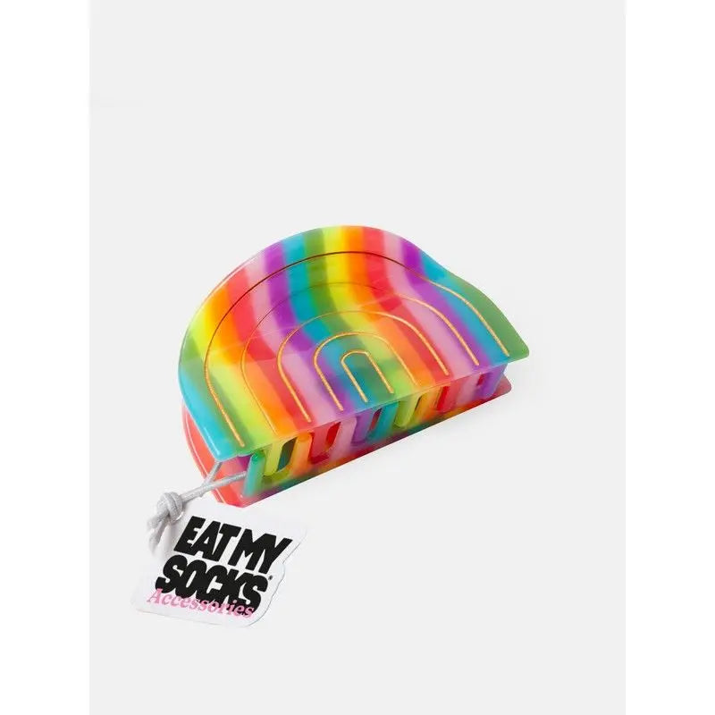 Haarclip - Regenboog