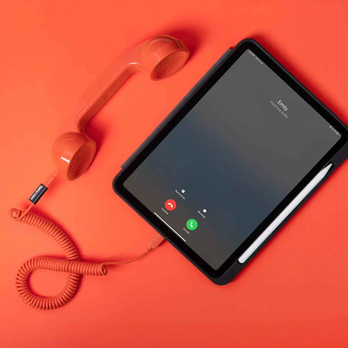 Pop-phone Alarm Red
