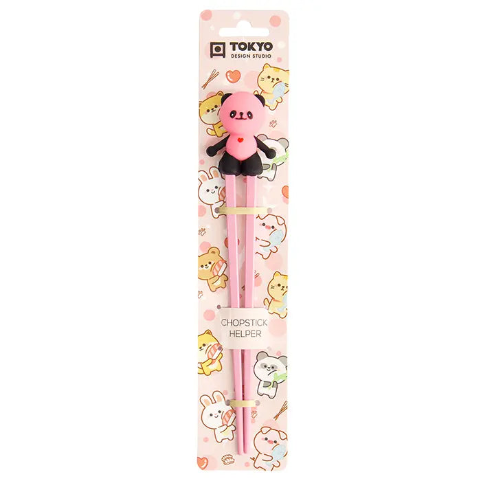 Chopsticks for Children - Panda - Pink