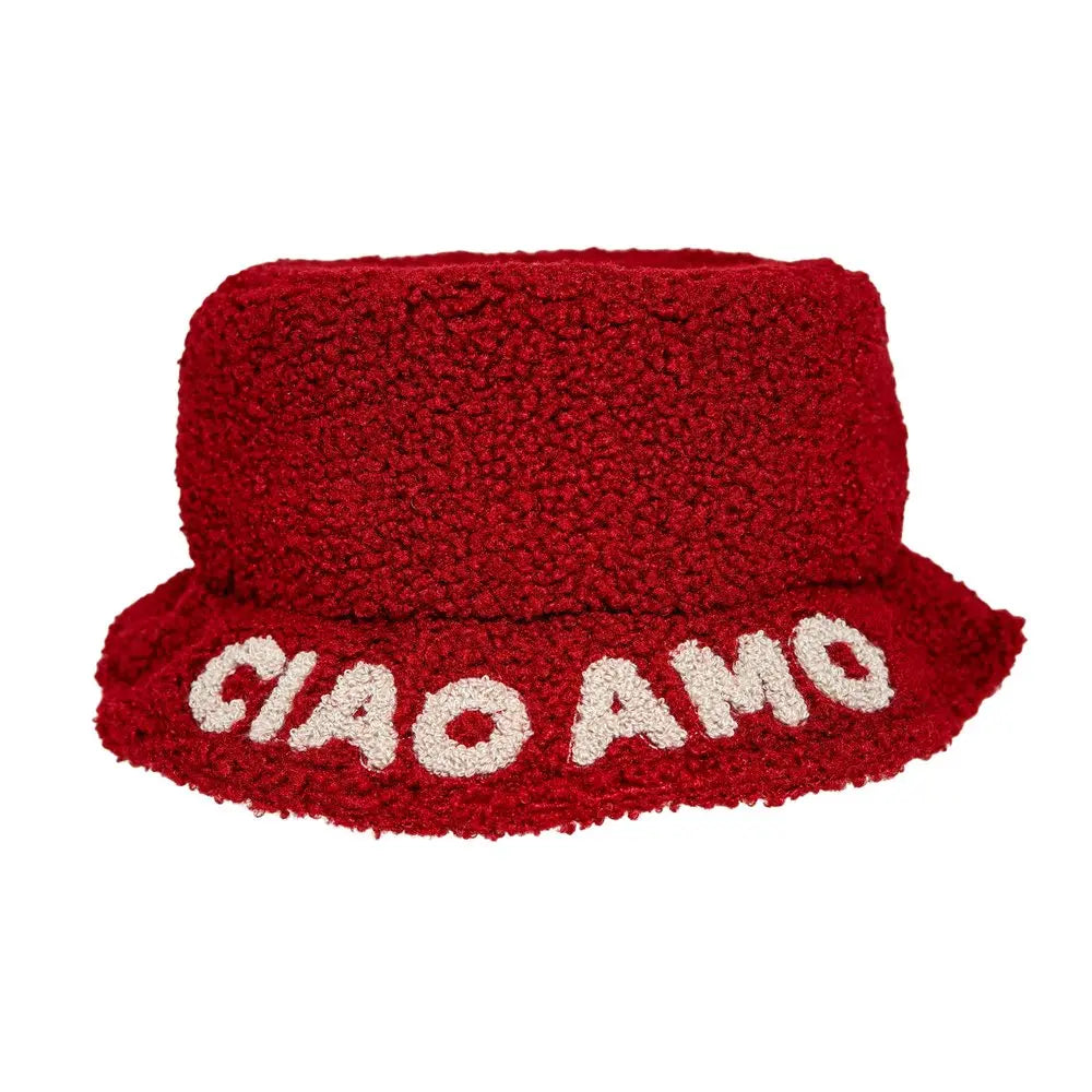 Bucket hat van bouclé-stof - Ciao Amo