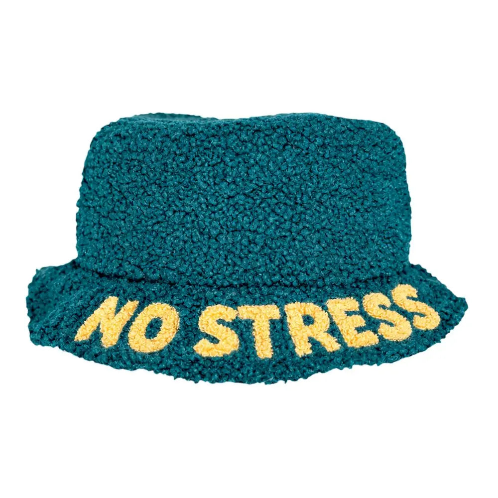 Bucket hat van bouclé-stof Decor - No Stress
