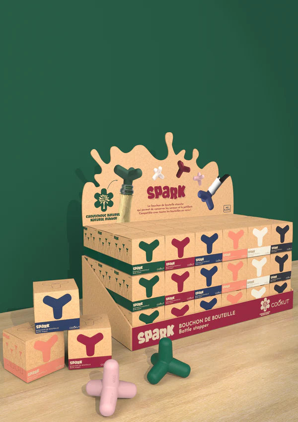 Spark Flessenstop - Wit