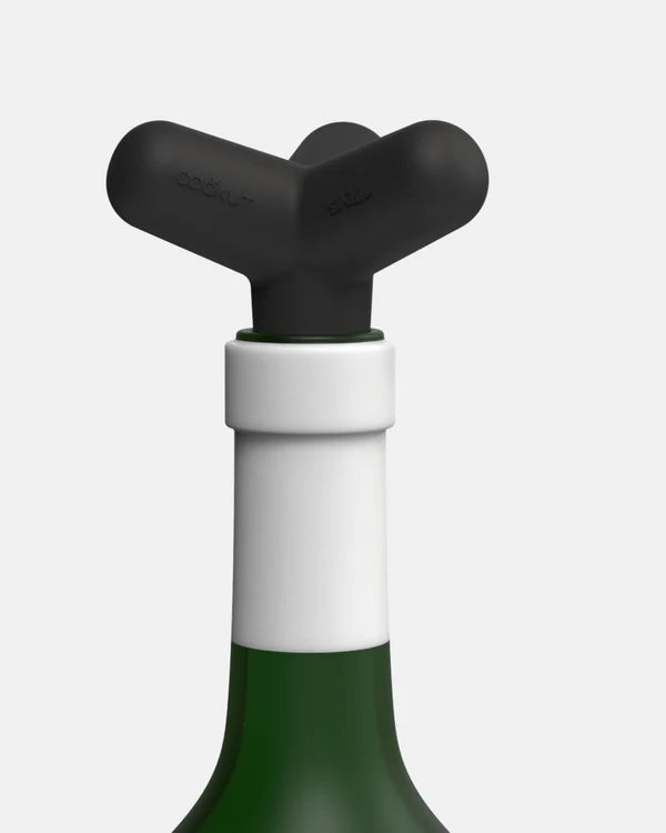 Spark Flessenstop - Zwart