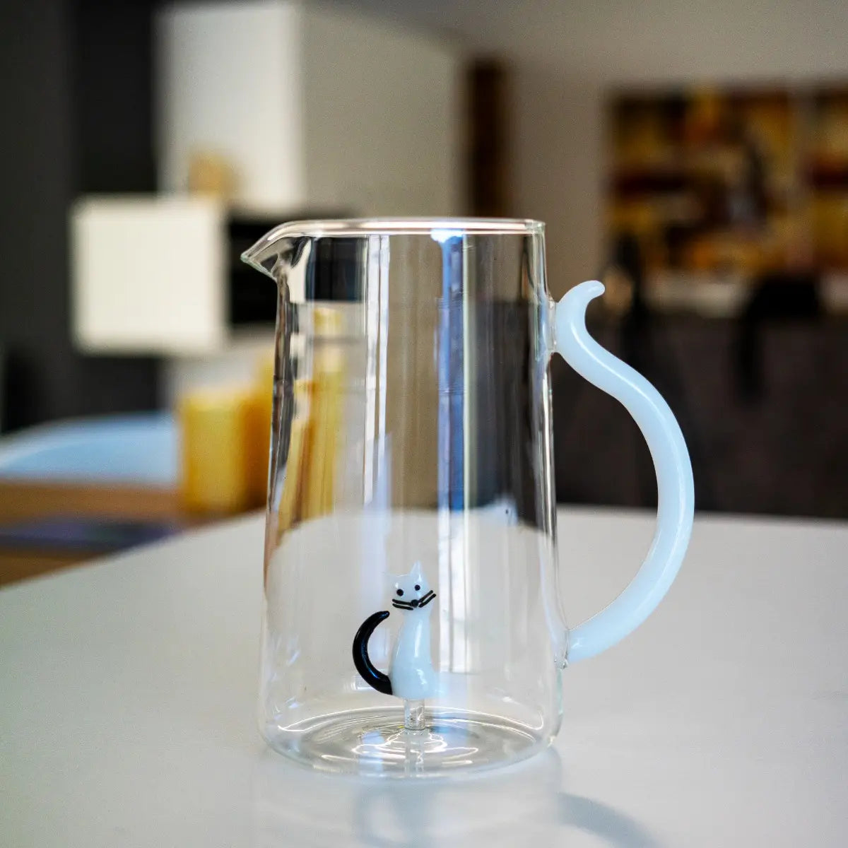 Kattenglazen karaf - 1,5 l
