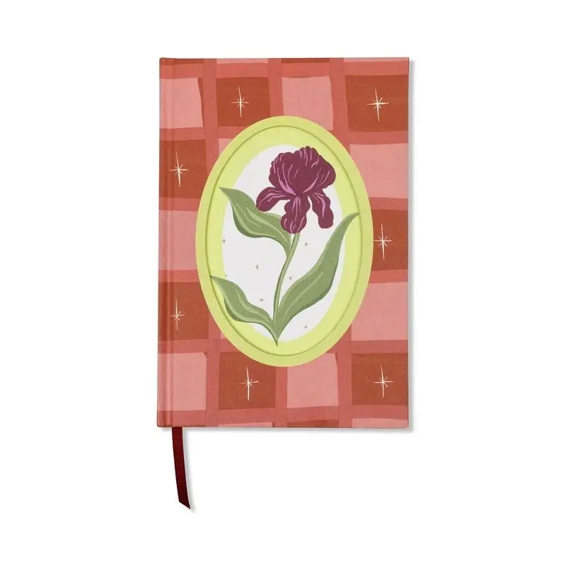 Journal Floral avec effet cadre - Iris