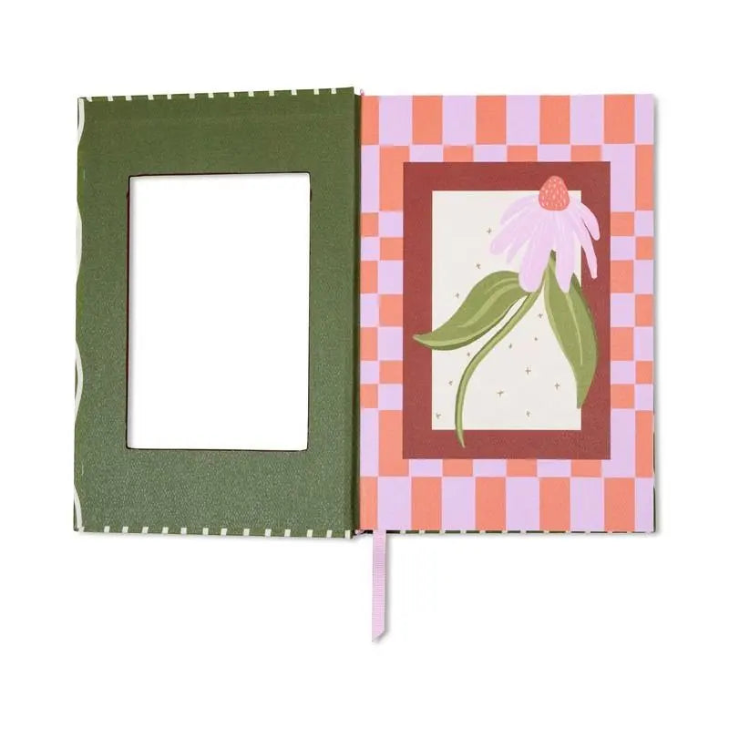 Journal Floral avec effet cadre - Coneflower