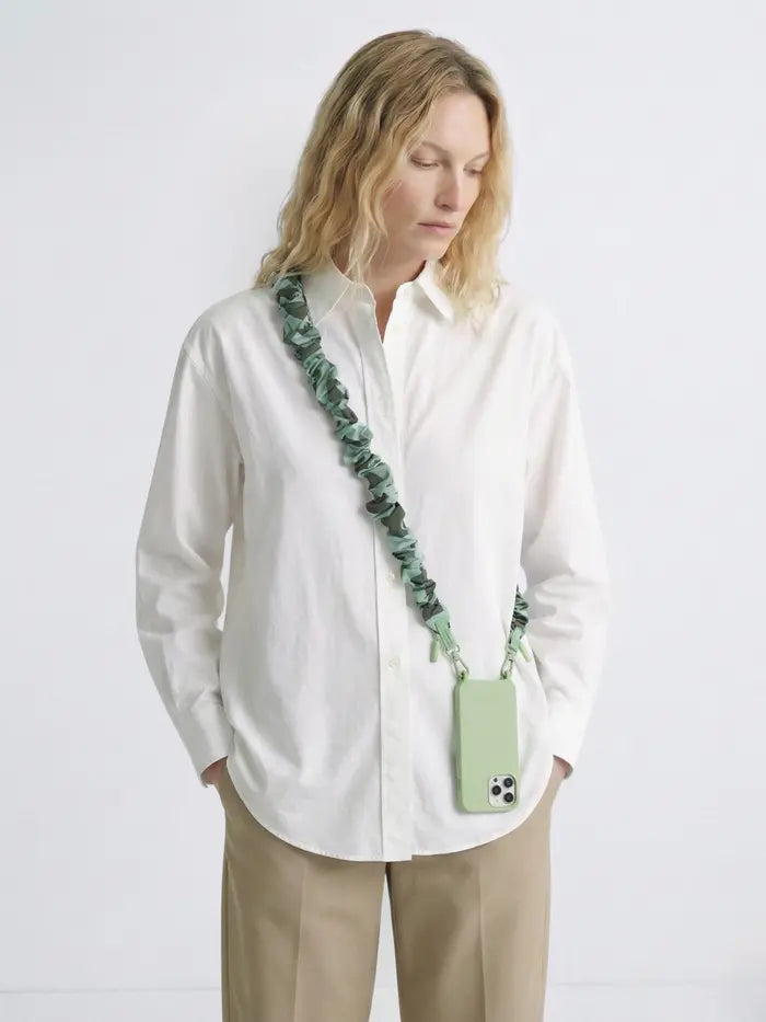 Cordon de Téléphone Scrunchie Sauge