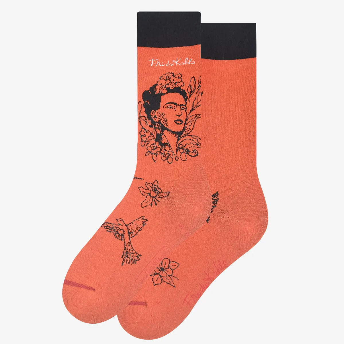 Chaussettes Frida Kahlo - Frida with Flowers