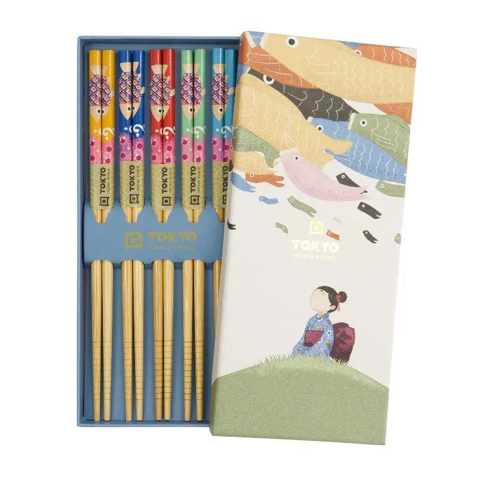 Cadeauset Eetstokjes - Koi Nobori