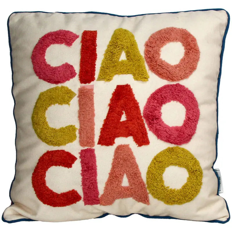 Polyester Cushion - Ciao - 45x45cm