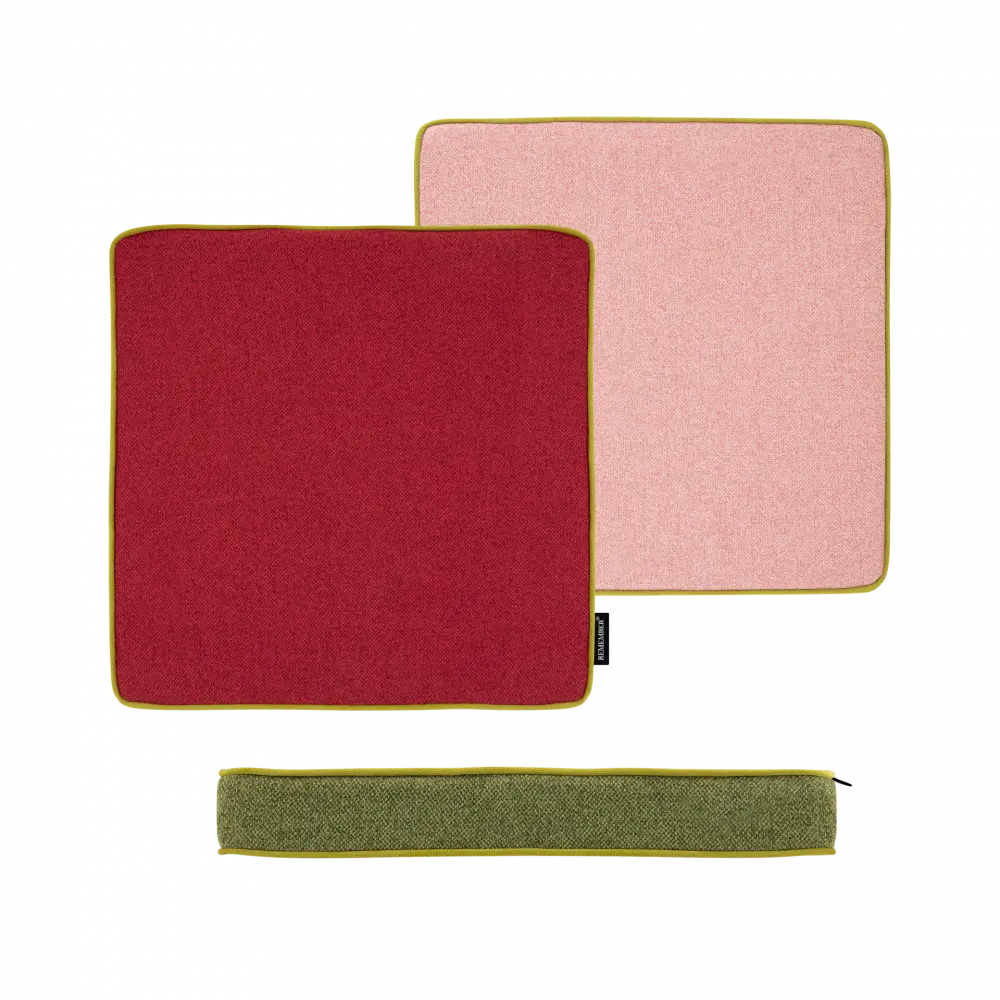 Seat Cushion - Cranberry
