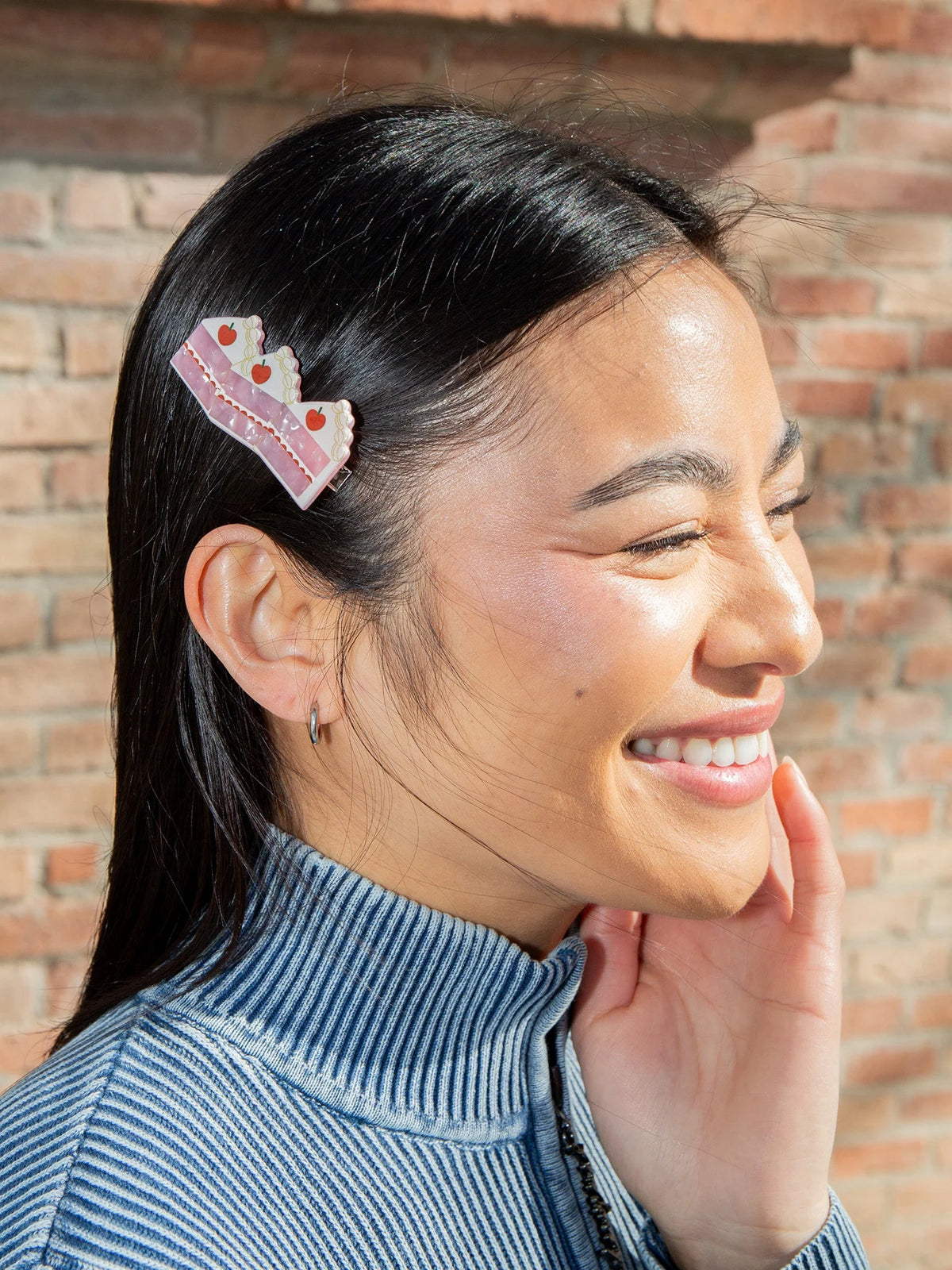 Hair Clip - Cake