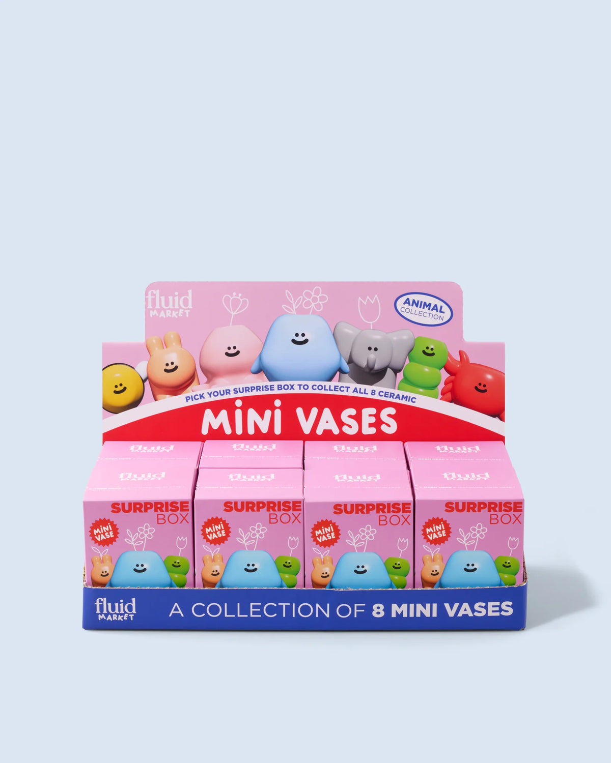 Vases Mini - Surprise Box - Animaux