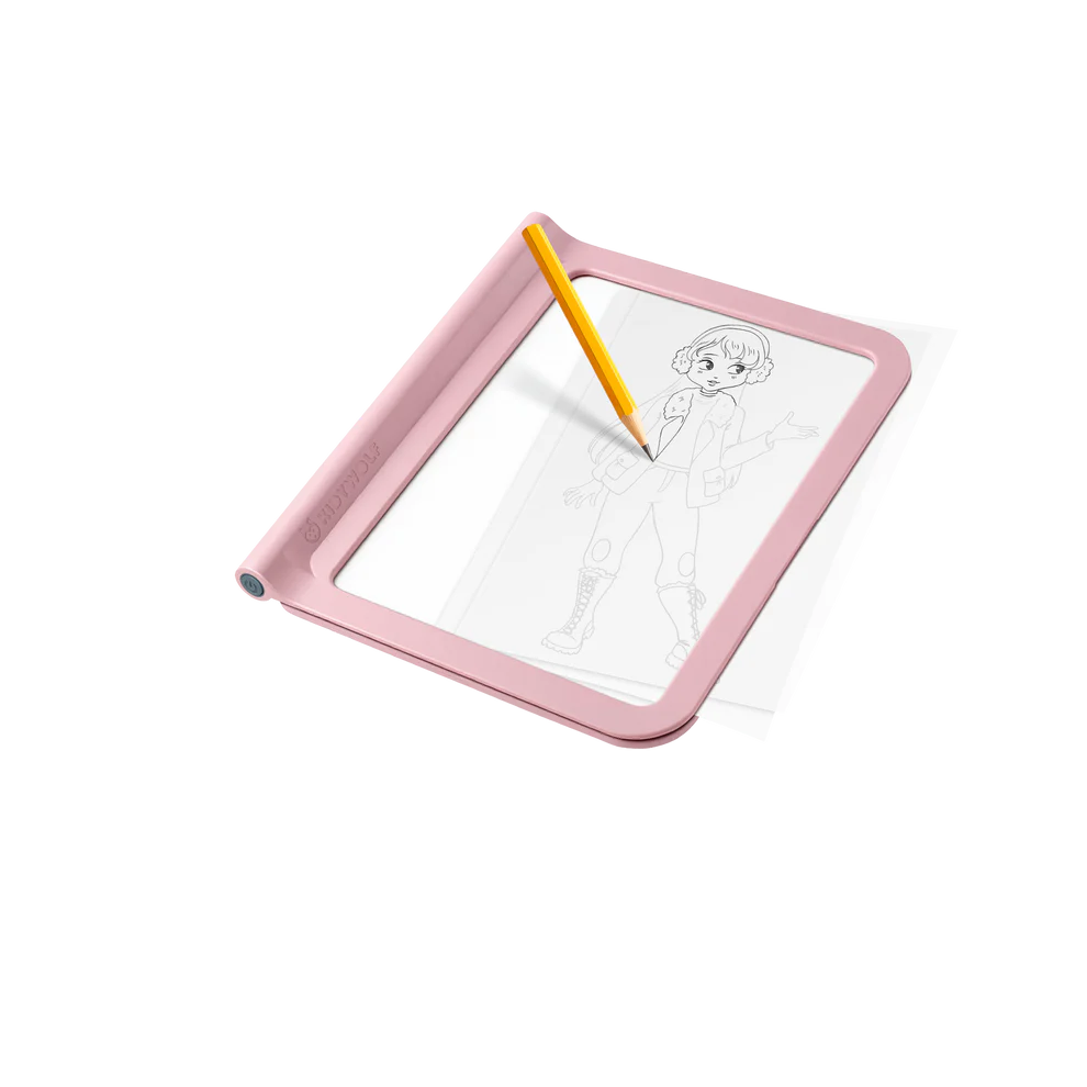 Tablette Lumineuse Kidydraw-pro - Rose