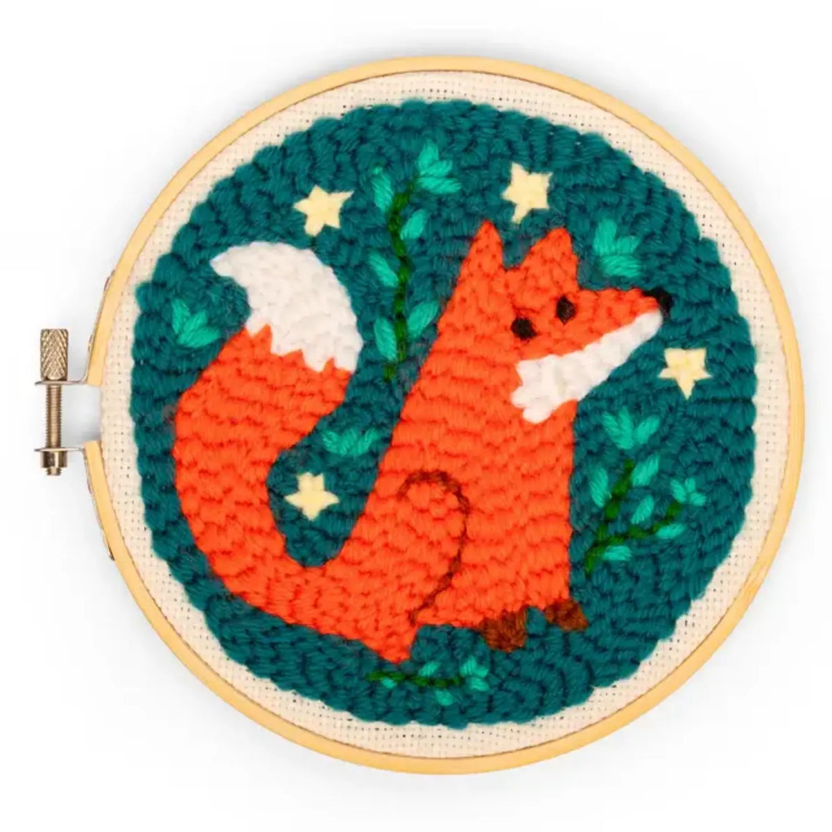 Kit de broderie poinçonnage Renard