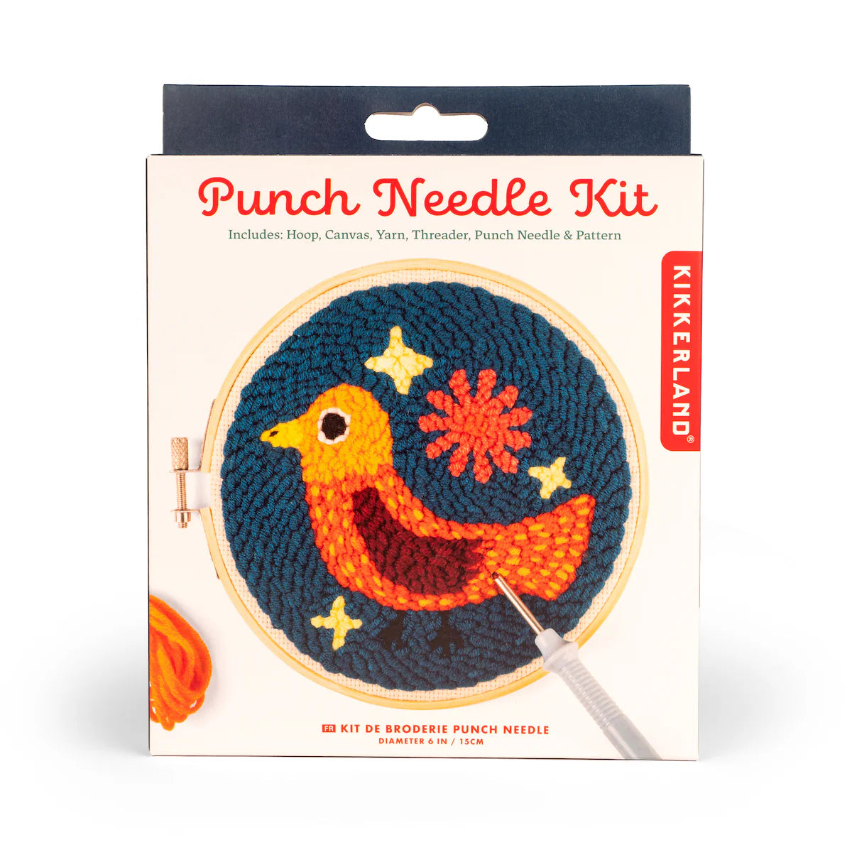 Kit de broderie poinçonnage - Oiseau