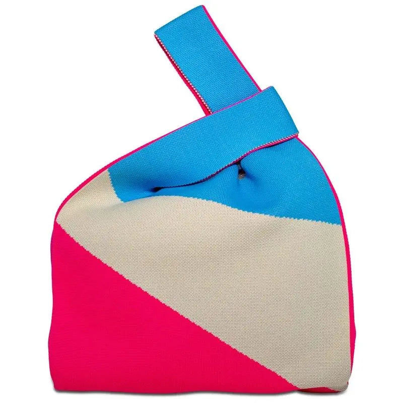 Sac à noeud tricoté - Zigzag