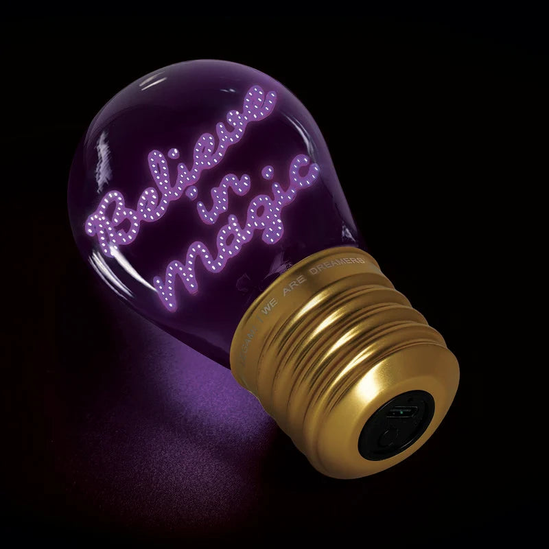 Lampe de Table en Forme d’Ampoule - Bulb Fiction - Believe in Magic