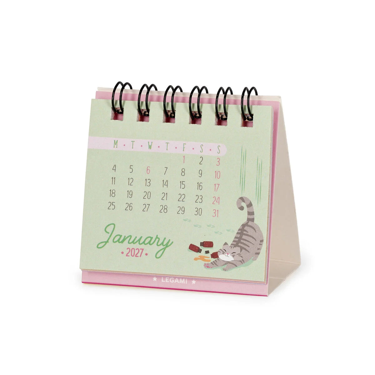 Micro-calendrier - 2027 - Kitty