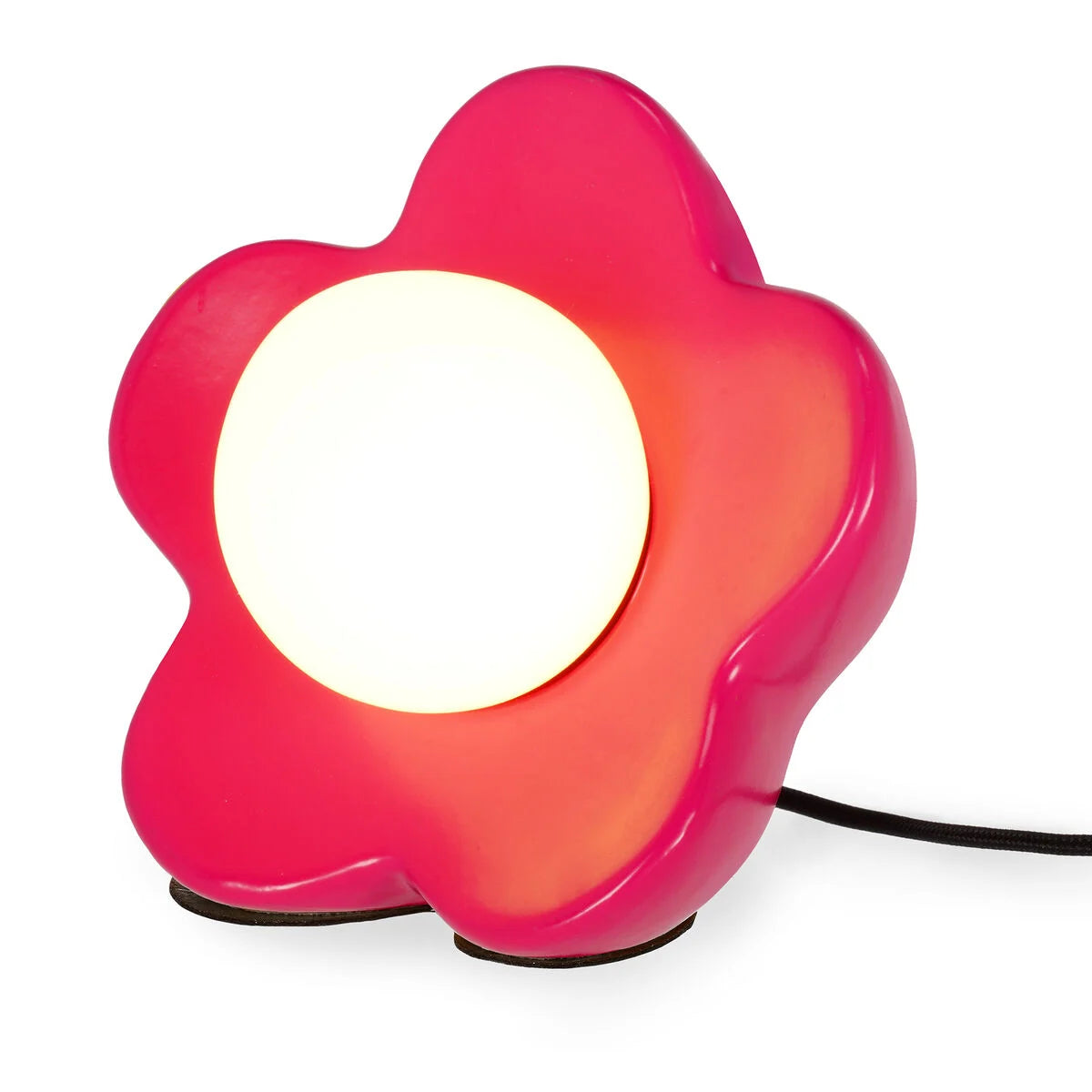 Lampe de table LED - Rose mat - Flower Power