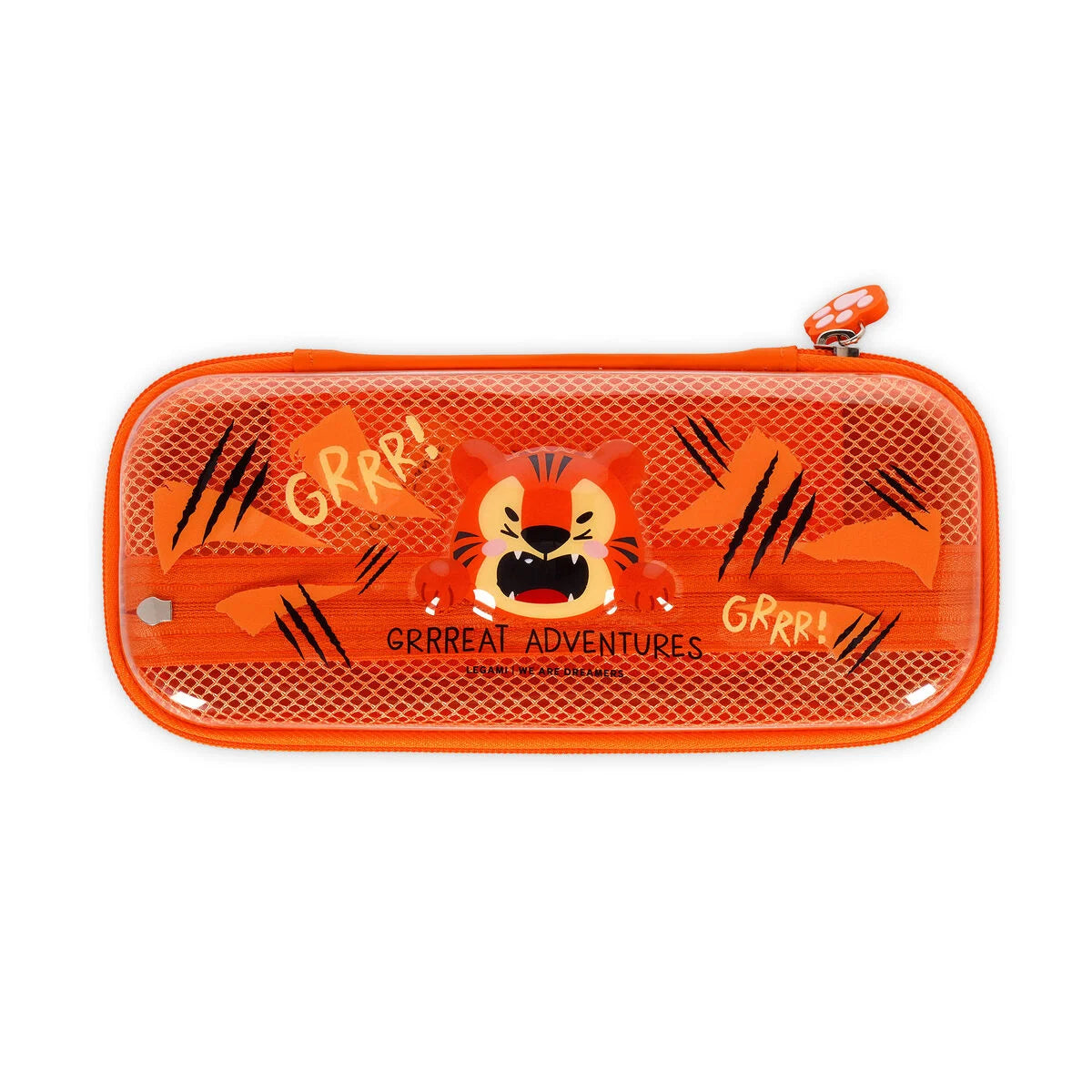 Legami Wonderwow Pencil Case - Tiger