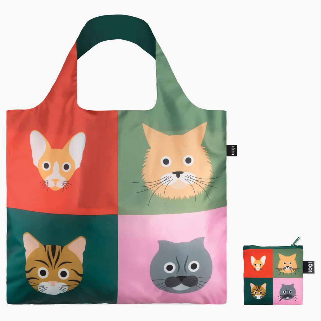Tote Bag Recyclé - Cats - Stephen Cheetham