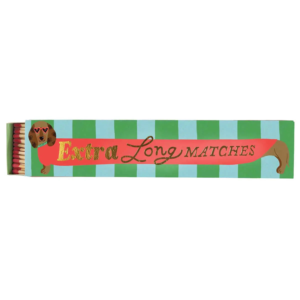 Slender Boxed Matches (45 pcs) - Dachshund