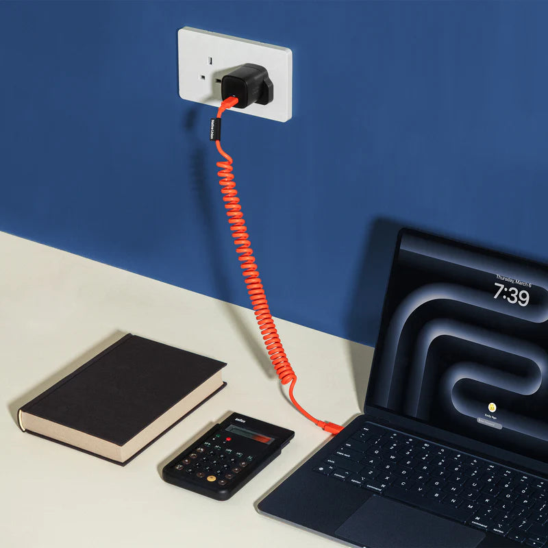 Câble USB-C Pop Cable - Alarm Red