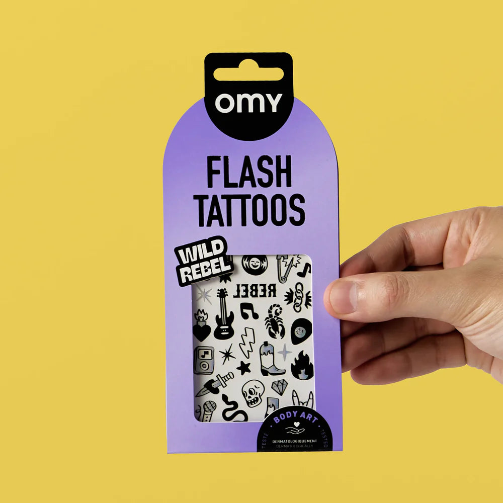 Tatouages temporaires - Flash Tattoo - Wild Rebel