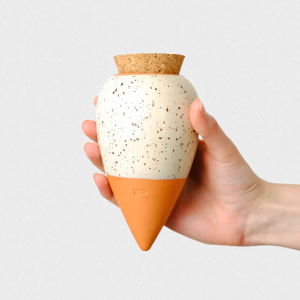 Olla Hydrating Plant Waterer - Grainy White