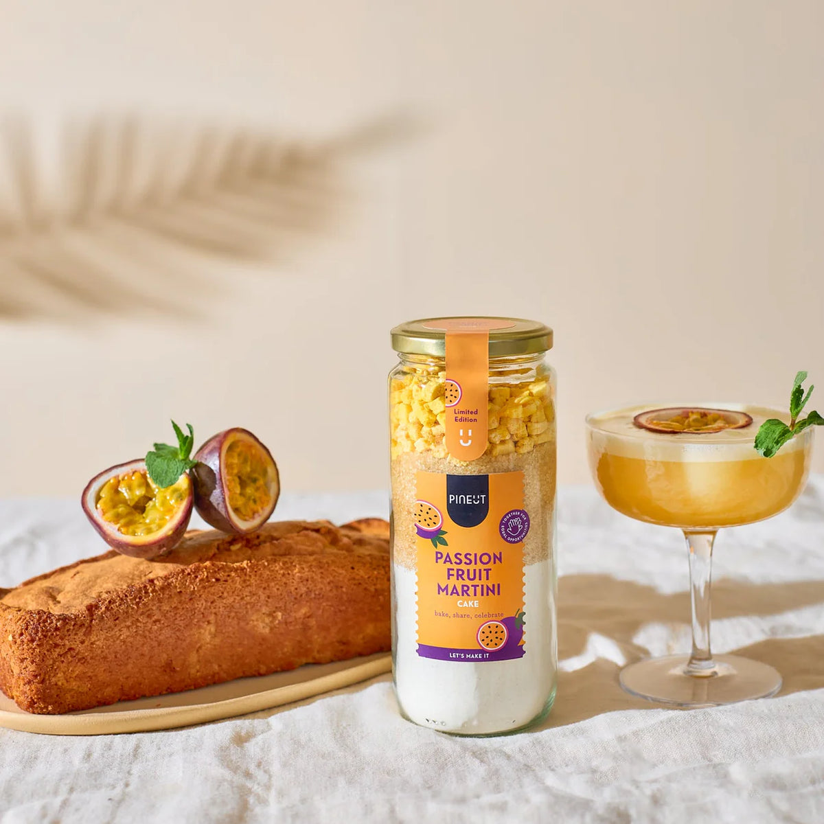 Préparation pour gâteau aux fruits de la passion | Gâteau Martini aux fruits de la passion