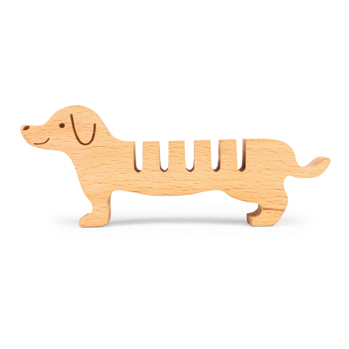Porte-cables Chien en Bois