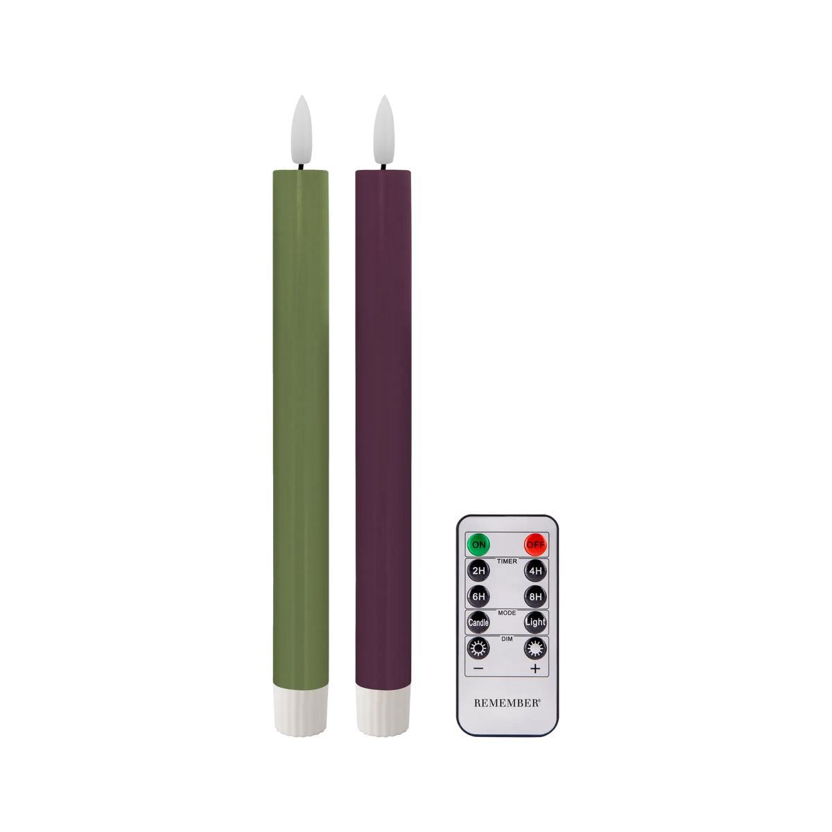 'Ruka' LED-kaarsen (set van 2)
