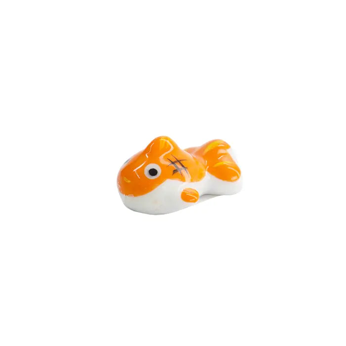 Eetstokjeshouder - Goudvis - Oranje