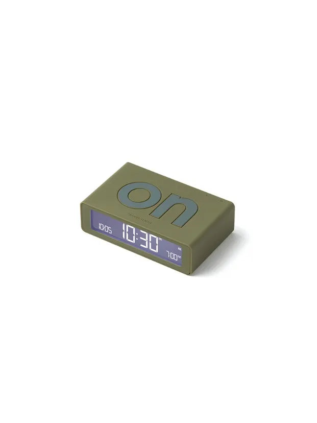 Réveil Lexon Flip Mini USBC - Kaki