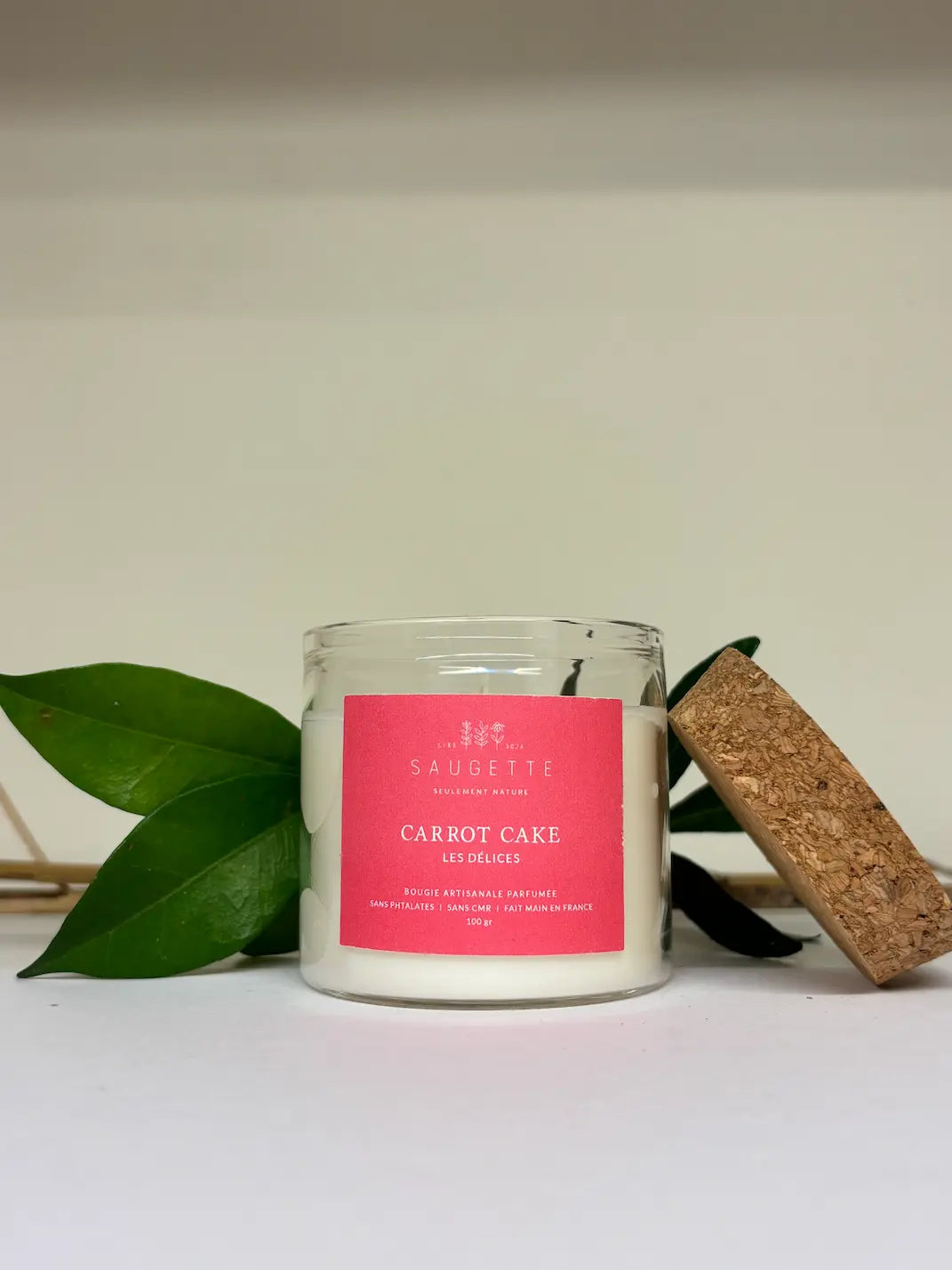 Bougie Parfumée - Délice - Carrot cake
