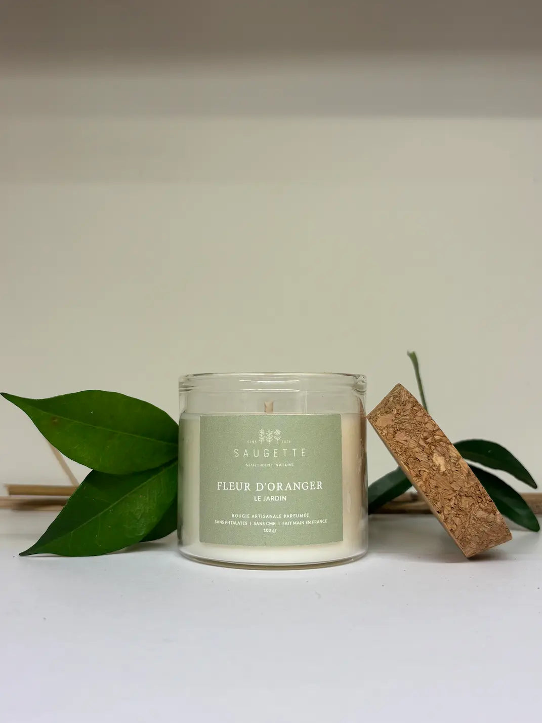 Bougie Parfumée - Jardin - Fleur d'Oranger