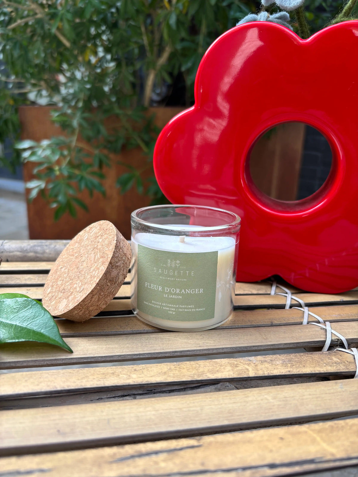 Bougie Parfumée - Jardin - Fleur d'Oranger