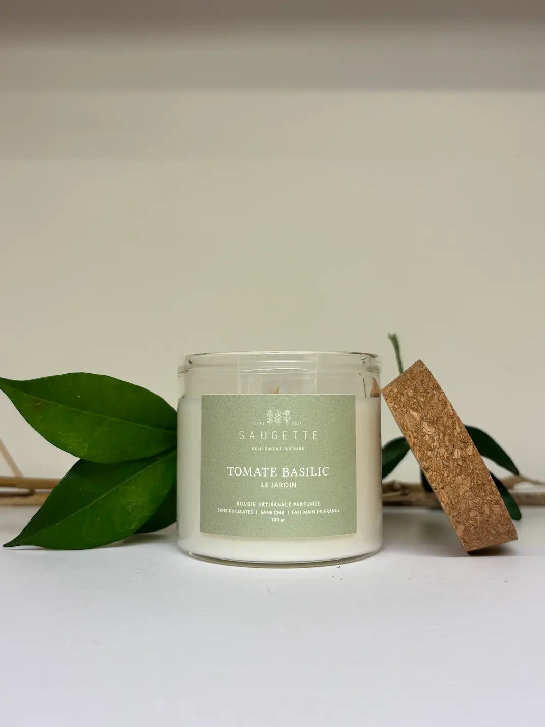 Bougie Parfumée - Jardin - Tomate Basilic
