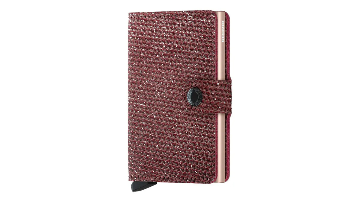 Portefeuille Miniwallet - Rouge étincellant