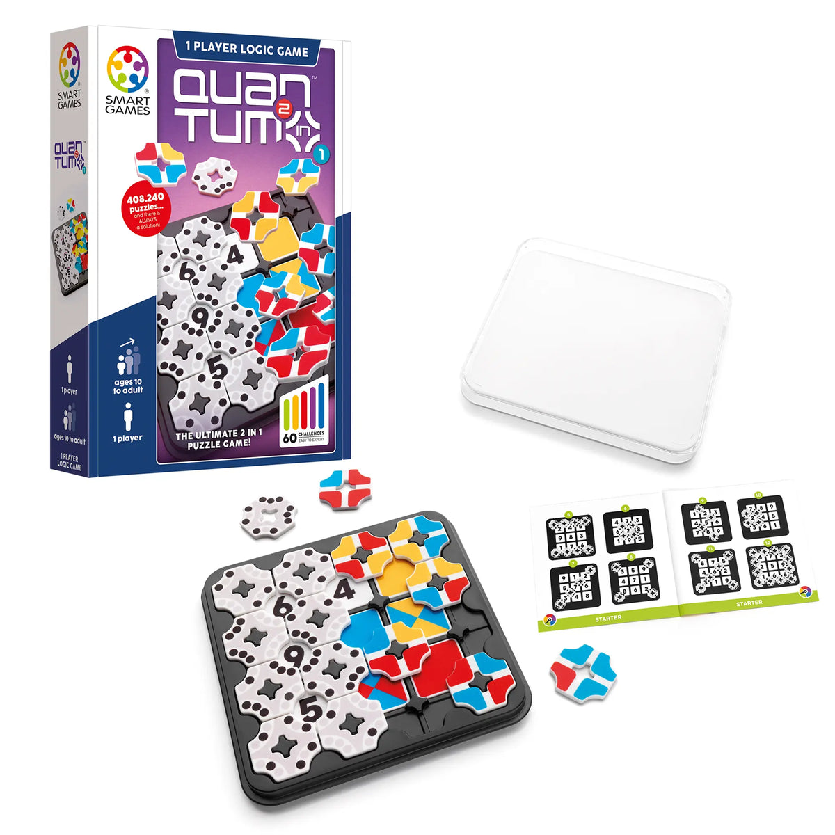 Reflectiespel - Quantum - 2 in 1 Puzzel