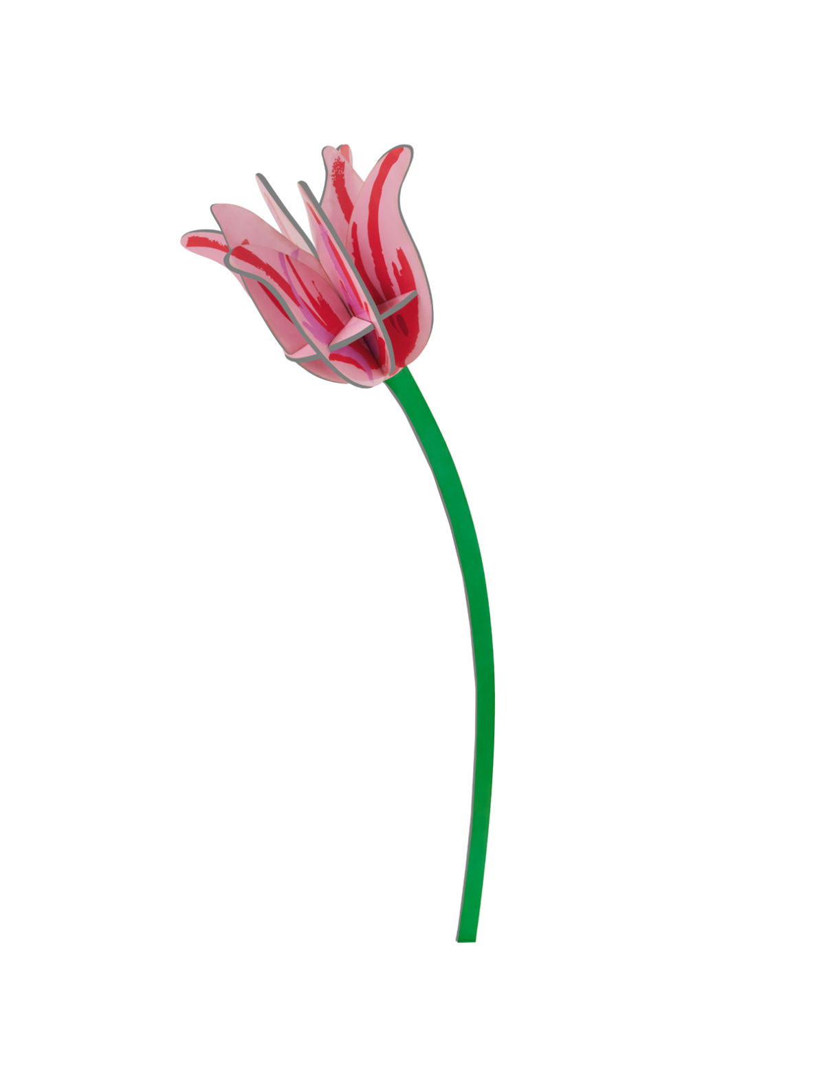 Décoration Art Floral - Everlasting Flower - Pink Tulip
