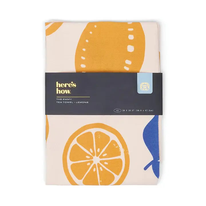 The Emmy Tea Towel - Lemons